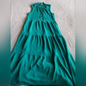 Max Studio Teal Maxi Dress